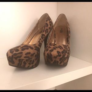 Leopard print shoes